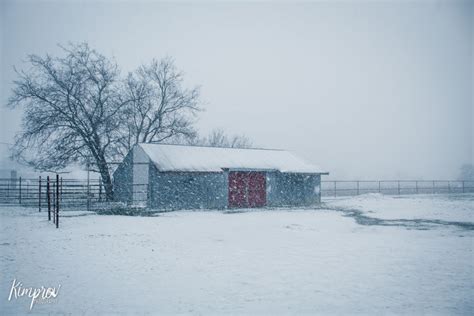 Texas Snow Photos on Behance