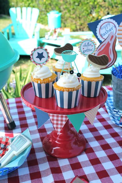 Father's Day BBQ Ideas + Free printables - LAURA'S little PARTY