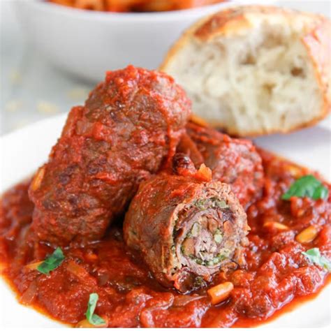 Beef Braciole | Village Pizzeria & Ristorante