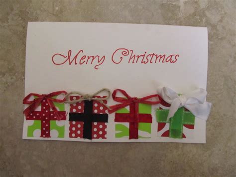 DIY Christmas Card Homemade Christmas Cards, Christmas Crafts For Kids ...