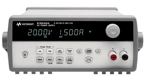 E3640 Series Bench Power Supply | Keysight