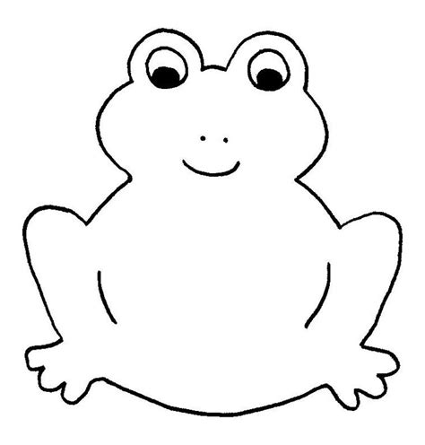 Frog Template - ClipArt Best