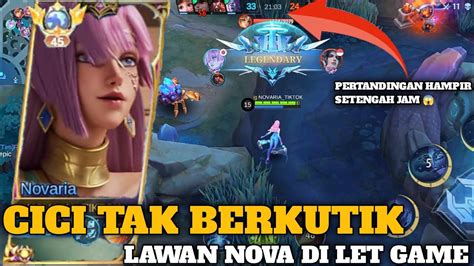 BUILD TERSAKIT NOVARIA!! AKHIRNYA HERO NOVARIA BISA MENCOUNTER CICI-mobile legends bang bang ...