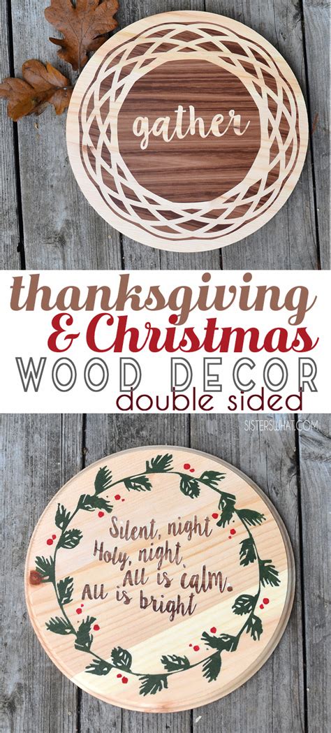 Thanksgiving sign Gather Wood Plaque - Sisters, What!