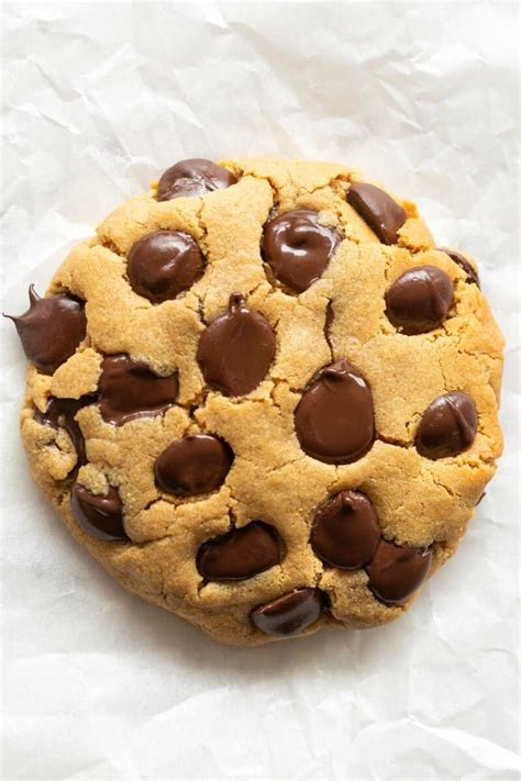 Chocolate Chip Cookie for one- Just 5 ingredients - The Big Man's World