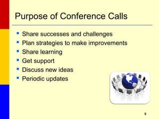 Conference call etiquette | PPT