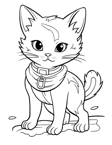 75 Cat Coloring Pages: Fun Printable Sheets