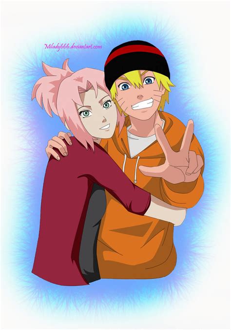 Narusaku by Milady666 on DeviantArt