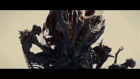 Shin Godzilla (2016) end scene . what the hell are those things ? looks ...