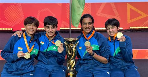 Badminton Asia Team Championships 2024: India women win title