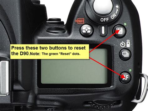 NIKON D90 TWO BUTTON RESET - DSLRPro