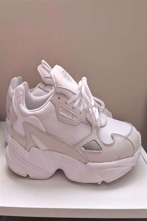 adidas Shoes Whitebeigetan Adidas Falcon Sneakers Color TanWhite Size ...