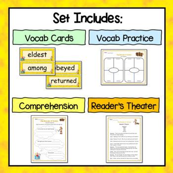 Aesop's Fable: "The Bundle of Sticks" (Google Slides, TpT Digital, PDF)