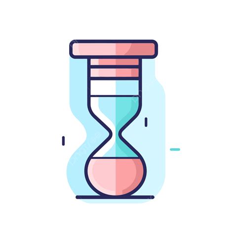 Hourglass Icon Flat Design Flat Illustration Vector, Yesterday, Lineal Icon, Flat Icon PNG and ...