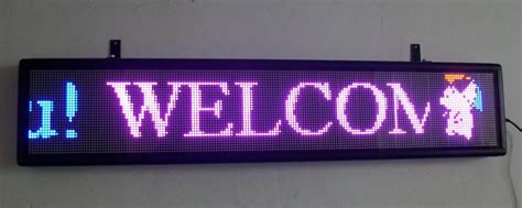 Scrolling LED Sign | Allen Signs