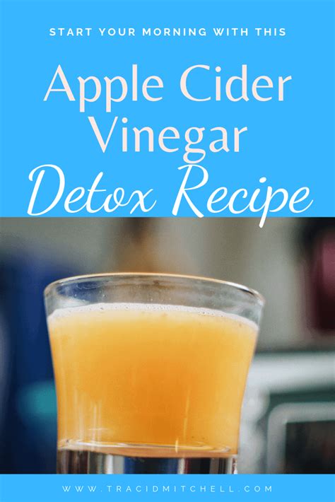 Apple Cider Vinegar Detox Drink for Morning Cleanses