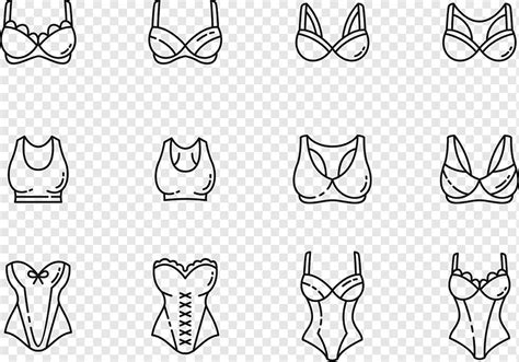 Bustier Icons, png | PNGWing