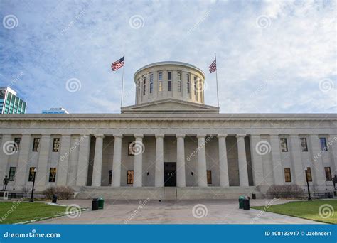 Ohio Statehouse State Capitol Building during the Day Stock Image ...