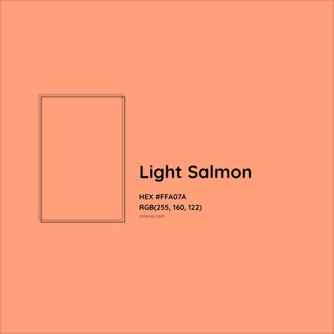 Light Salmon Complementary or Opposite Color Name and Code (#FFA07A ...