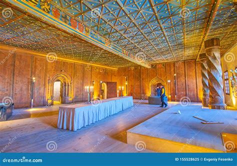 The Interior of Golden Room of Hohensalzburg Castle, Salzburg, Austria Editorial Image - Image ...