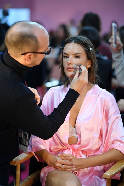 Alessandra Ambrosio – Victoria’s Secret Fashion Show 2016 Backstage • CelebMafia