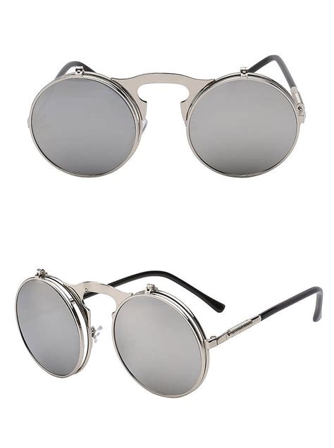 1842 Vintage Flip Up Round Sunglasses – Men's Luxury Boutique - X9X™