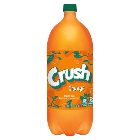 Crush Orange Soda - Shop Soda at H-E-B