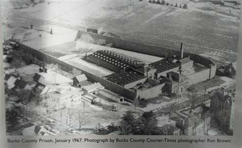 Photo: Bucks County Jail Aerial Photo on Marker