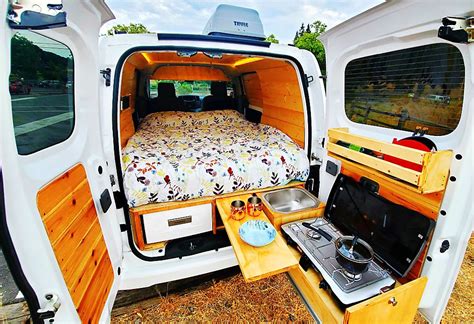 Photos | Brand New 2019 Nissan NV200 Camper Van | Outdoorsy | Diy van ...