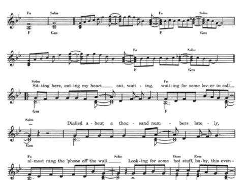 HOT STUFF - Easy Sheet Music