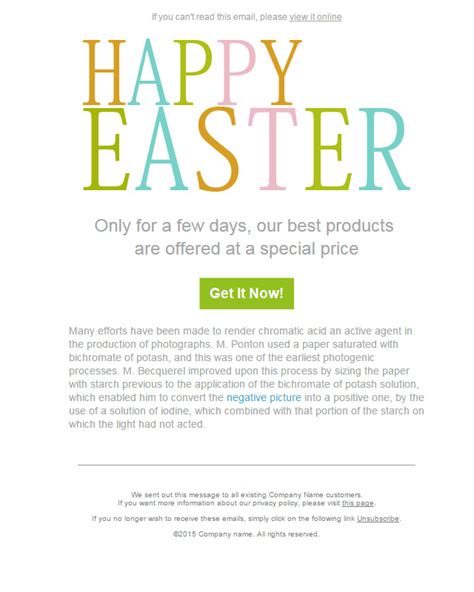 50 FREE Easter Email Templates for SendBlaster