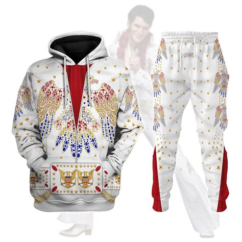 Elvis Aloha Costume From Hawaii Hoodie Sweatshirt T-Shirt Sweatpants | All Day Tee