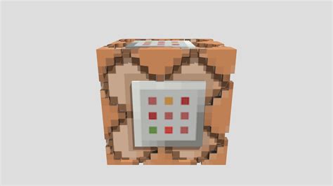 Minecraft Command Block - Download Free 3D model by Scriptifer [cc91f84 ...