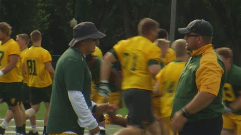 NDSU Football: Entz Heads into First Playoffs as Head Coach - KVRR ...