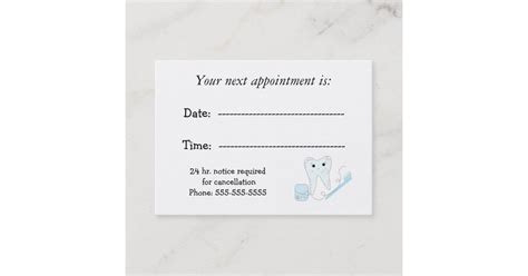 Dental Appointment Reminder | Zazzle.com