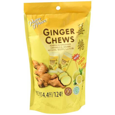 Prince of Peace Ginger Chews with Lemon – 4.4 OZ – Medcare | Wholesale company for beauty and ...