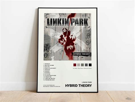 Linkin Park - Hybrid Theory Album Cover Poster | Architeg Prints