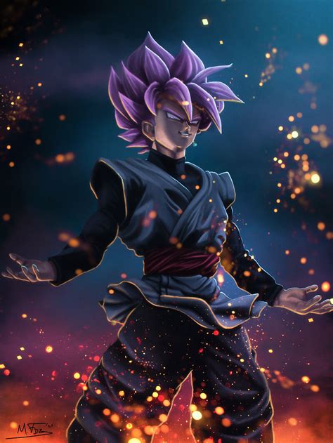 ArtStation - Black Goku Fan Art