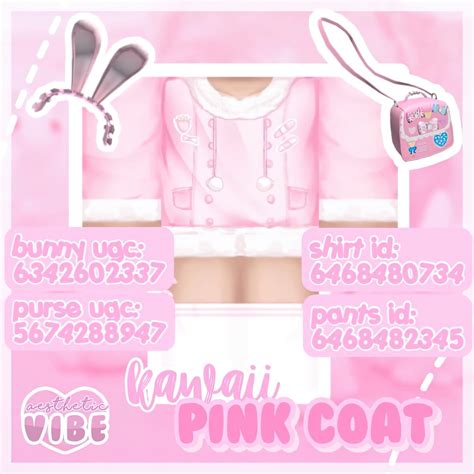 Four Pink Kawaii Roblox outfits with matching accessories in 2021 | Roblox outfits, Pink kawaii ...