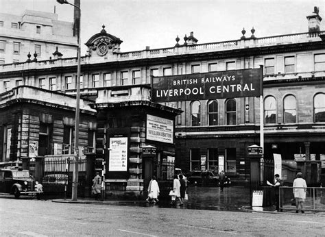 Liverpool's Central Station and its changing appearance over the ...