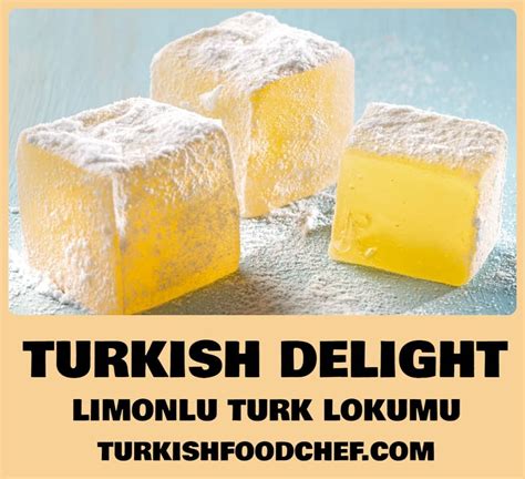 Turkish Delight – The Best Turkish Delight Recipe – Limonlu Lokum **New