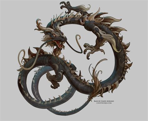 Eastern Dragon by CindyAvelino on DeviantArt