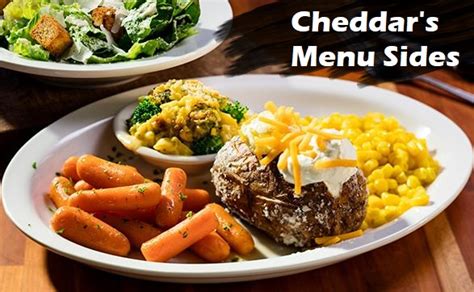 Cheddar's Menu Sides [Updated 2024]