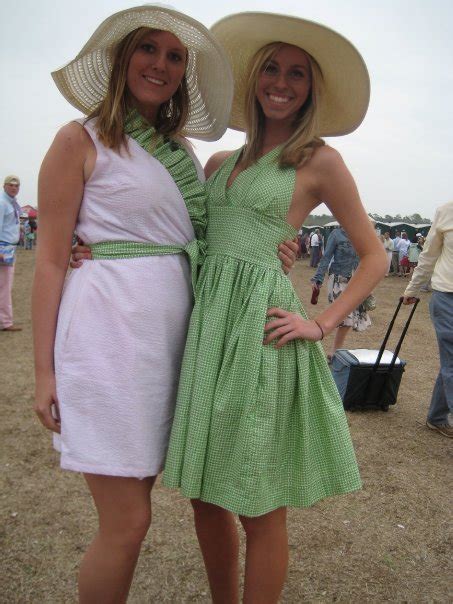 LaRoque: the 5th year of custom carolina cup dresses!