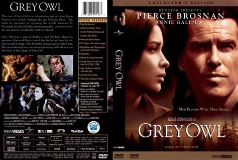 Grey Owl - Movie DVD Scanned Covers - 3123Grey Owl :: DVD Covers