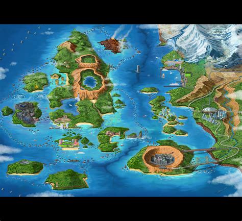 My Pokemon Region by JoshuaDunlop on DeviantArt