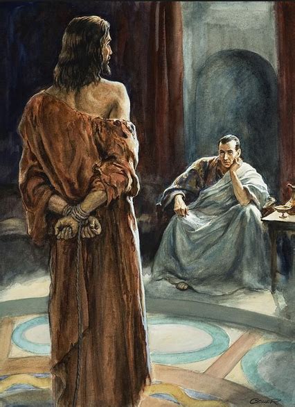 Sermon: Christ Before Pilate - Pilate Before Christ - Men Of The West