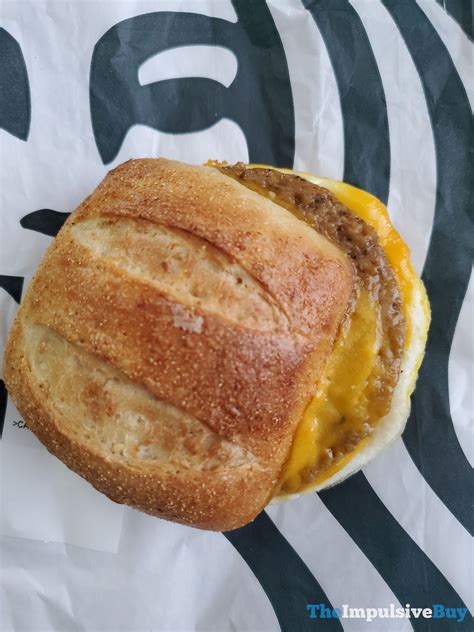 REVIEW: Starbucks Impossible Breakfast Sandwich - The Impulsive Buy