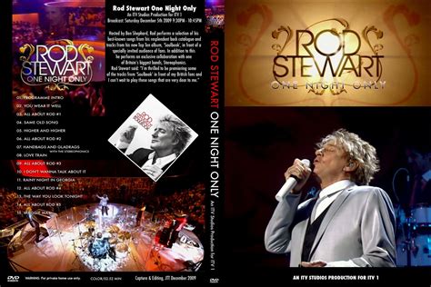 DVD Concert TH Power By Deer 5001: Rod Stewart - "One Night Only", ITV ...