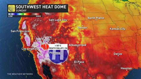 Rhythm Reet TWN on Twitter: ""ITS GETTING HOT IN HERE..." Death Valley, California, projected to ...